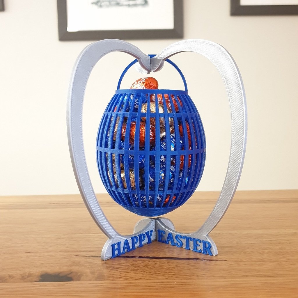 Easter basket and stand