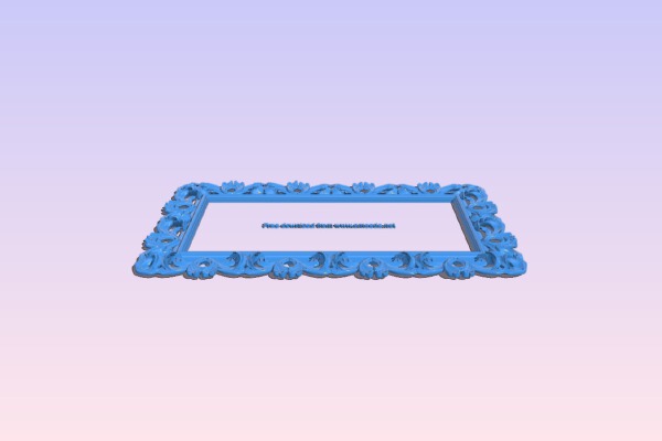 Picture frame or mirror | 3d print model