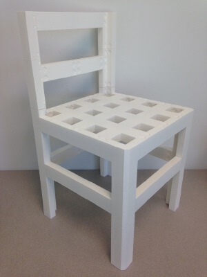 Chair (based on Construction System 152) | 3d print model