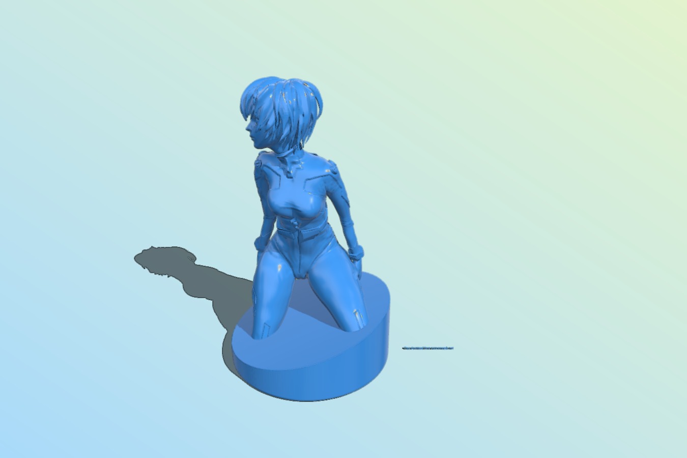 Miss Rey Ayanami Sculpt