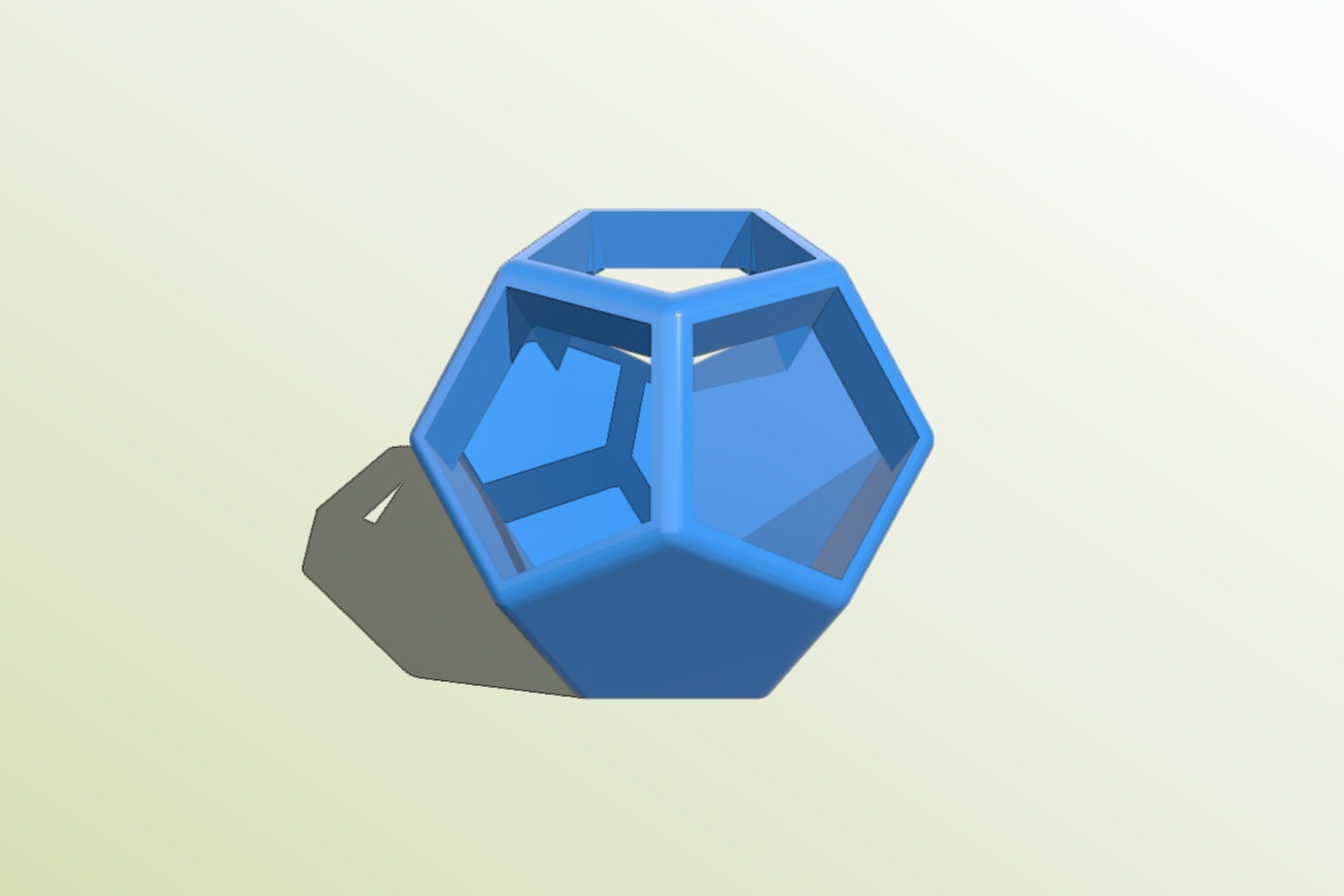Dodecahedron Planter