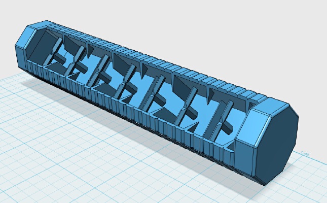 One-piece Rainstick | 3d print model