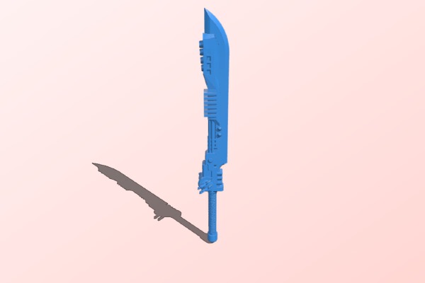 Tau sword | 3d print model