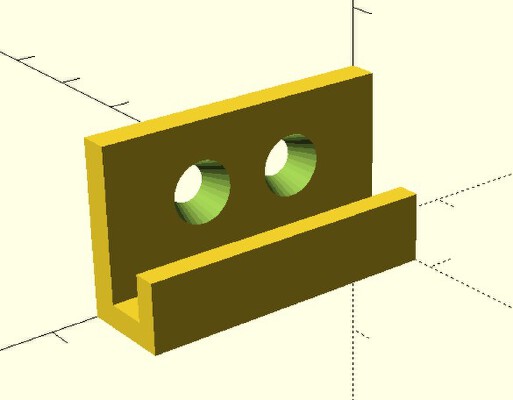 Dog Door Holder Brackets | 3d print model