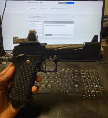 tm hi-capa rmr mount | 3d print model
