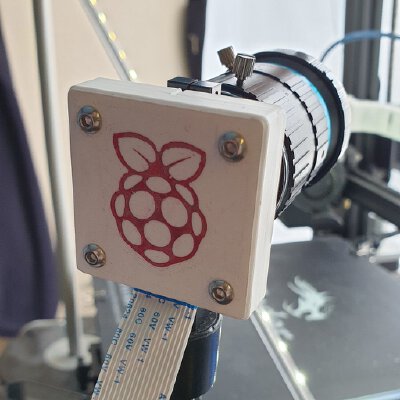 Raspberry Pi High Quality Camera Case | 3d print model