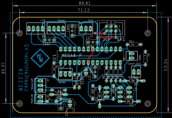 Universal Laser Controller GRBL | 3d print model