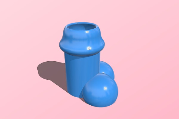 Funny Shot Glass | 3d print model