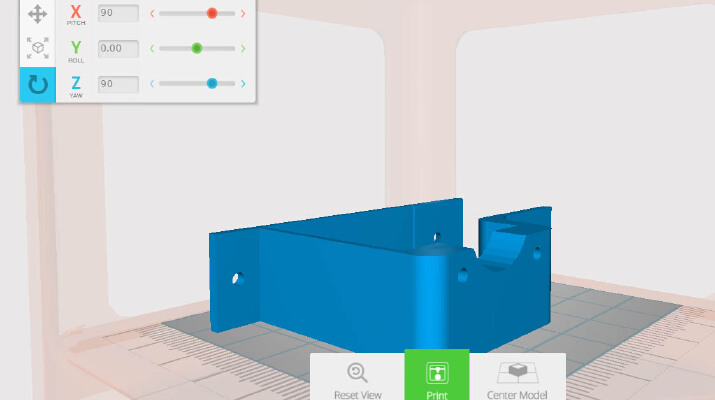 ATLAS 3D Scanner - frame_section_3 for PRINT faster & Stronger | 3d print model