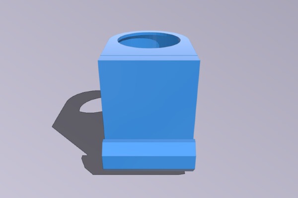 Ender 5 Leadscrew Stabilizer (With Bearing) | 3d print model