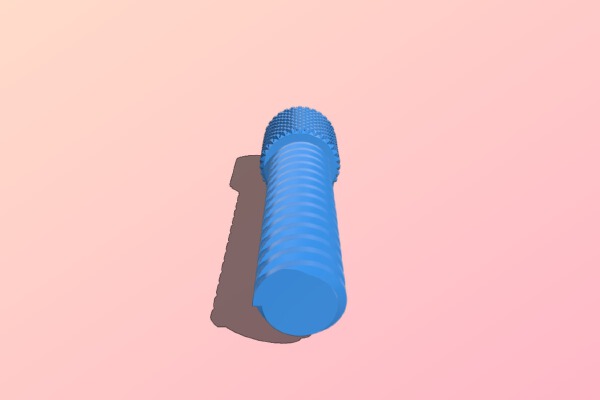 Logitech G27 Shifter Center Clamp Knob | 3d print model