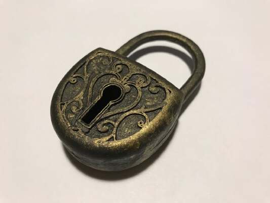 antique lock | 3d print model