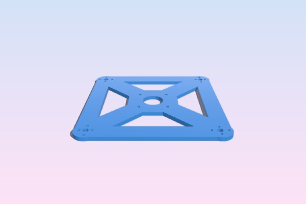 X-CAT v2 Standard (Quadcopter Frame) | 3d print model