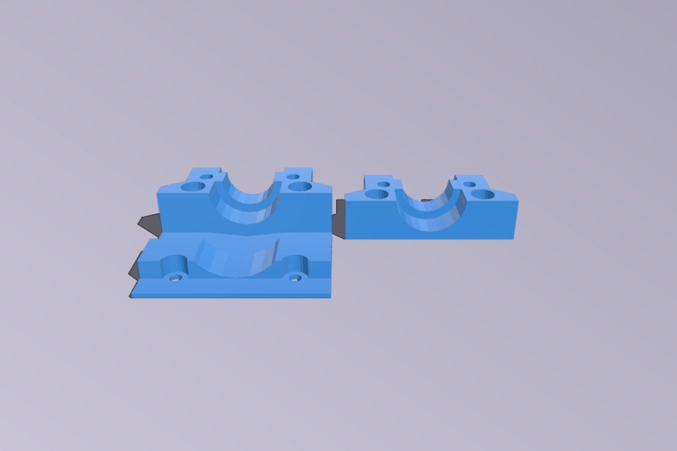 eMAKER Huxley E3D V6 Lite Hot End Mount
