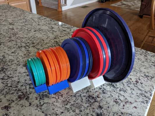 Pyrex Lid Holder | 3d print model