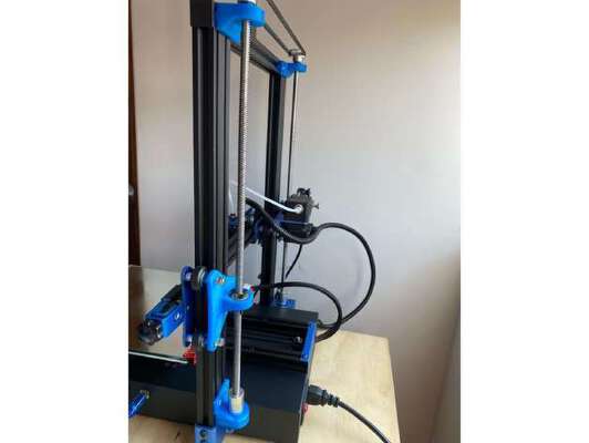 Two Trees Bluer Dual Z Mod (Single Stepper) | 3d print model