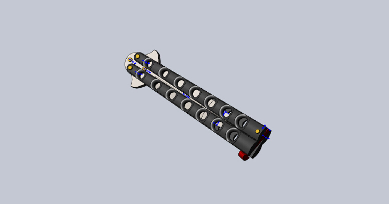 Generic Balisong | 3d print model