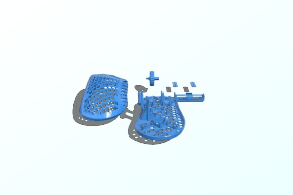 EC2 x G305 shell mod | 3d print model