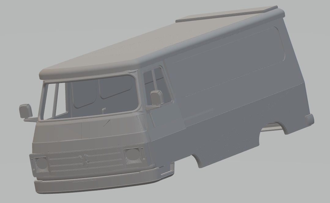 Peugeot J9 Printable Body Van