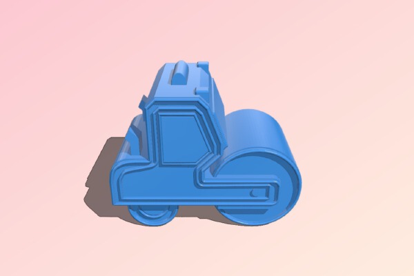 Asphalt roller | 3d print model