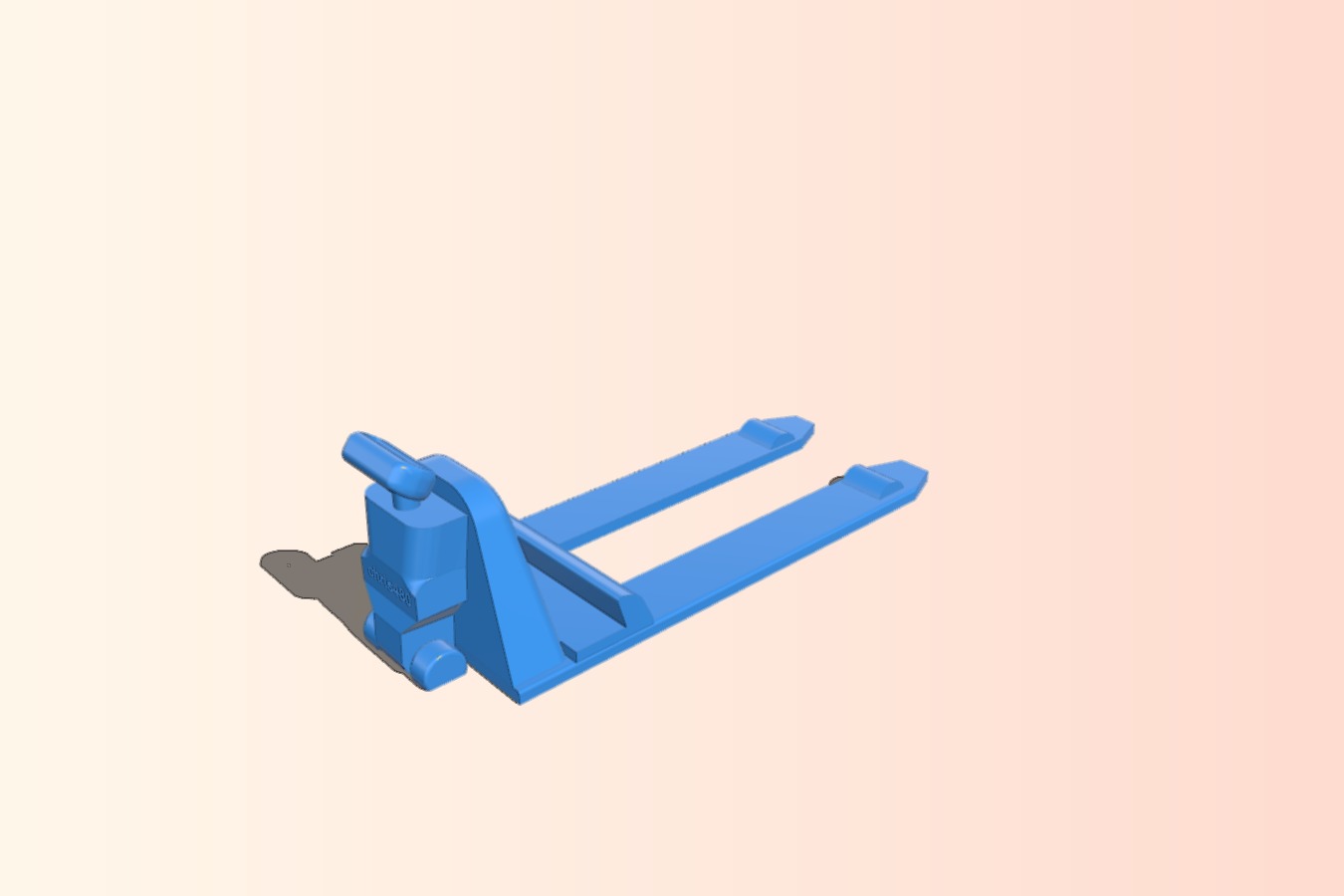 phone holder style pallet truck _ transpalette