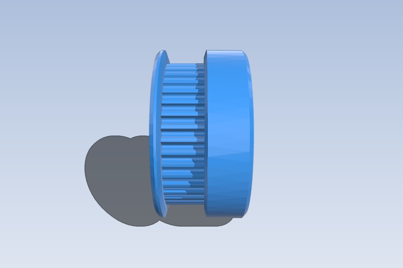 Belt Gear GT2_40teeth_ Driving for Rev Robotics Hex Axles
