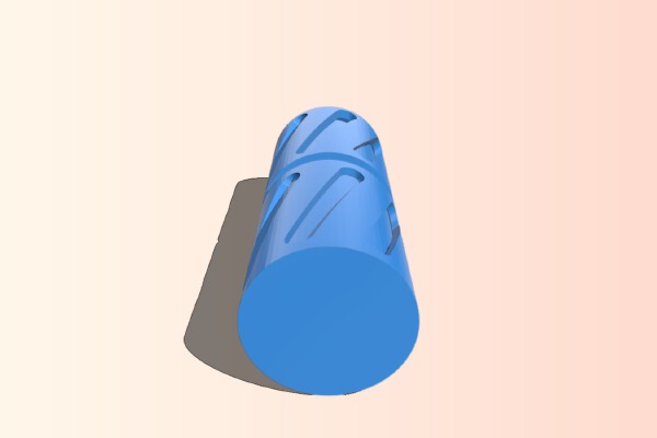 Double spiral pen box | 3d print model