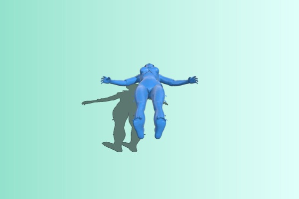 Poison Ivy girl | 3d print model