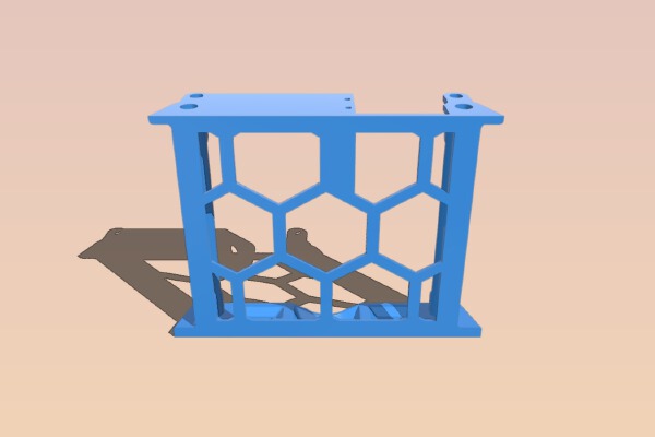 CTC Anet A8 Rear Frame Brace | 3d print model