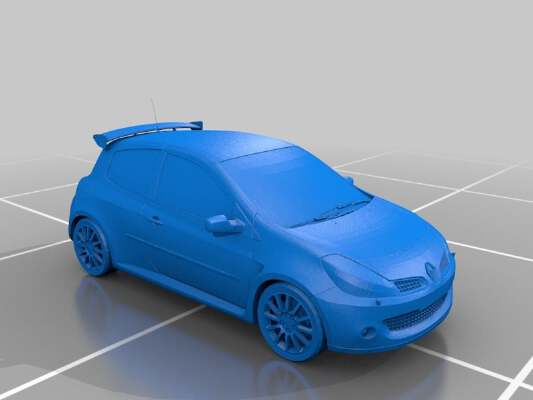 Renault Clio 3RS | 3d print model