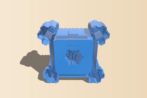 Sand Castle Hex | 3d print model