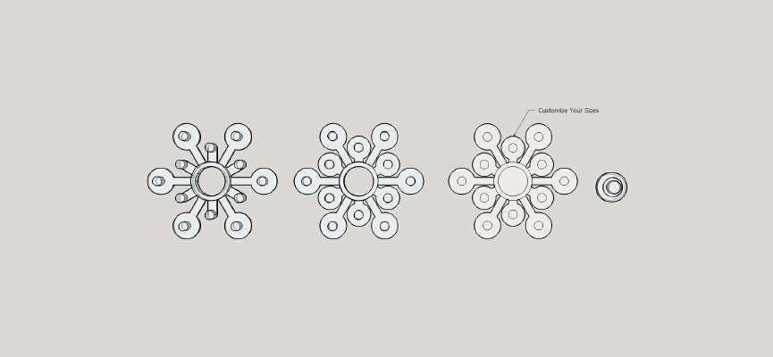 MASSIVE Fidget Spinner! | 3d print model