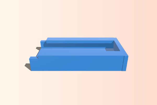 BT Module Holder HC-05 _ HC-06 | 3d print model