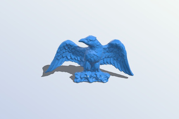 Eagle Low Poly | 3d print model