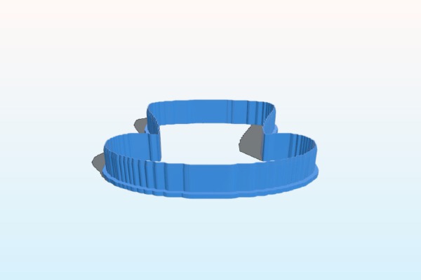 leprechaun hat st patricks day cookie cutter | 3d print model