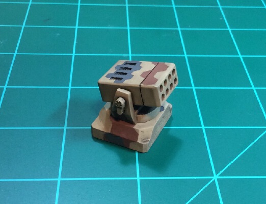 Rocket Pod for Matchbox MXT | 3d print model