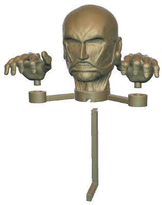 Attack on Titan - Colossus Titan | 3d print model