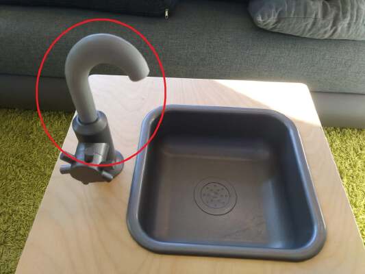 Ikea DUKTIG Faucet _ water tap - Wasserhahn | 3d print model