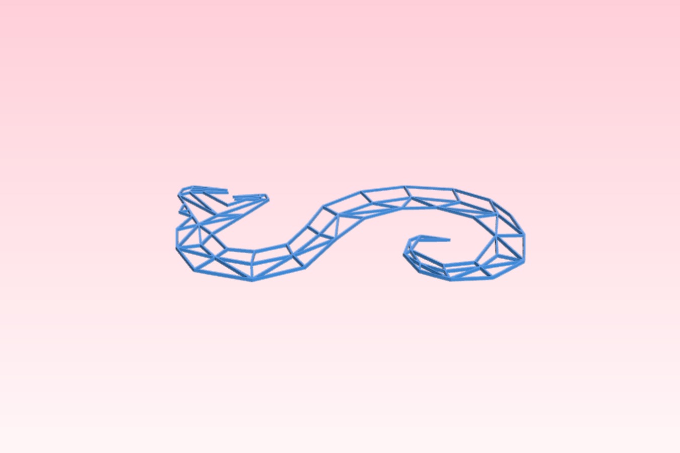 geometric snake