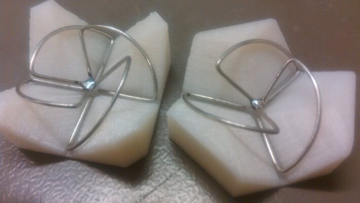 5,8 GHz Cloverleaf_Skew-Planar assembly jig | 3d print model