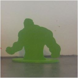 Hulk 2D | 3d print model