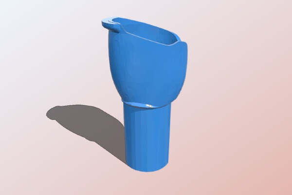 Oculus Touch Table Tennis Handle (remix) | 3d print model