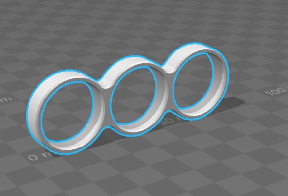 Skate Bearing Simple Fidget Spinner | 3d print model