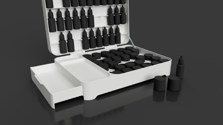 Model-Paint Organizer | 3d print model