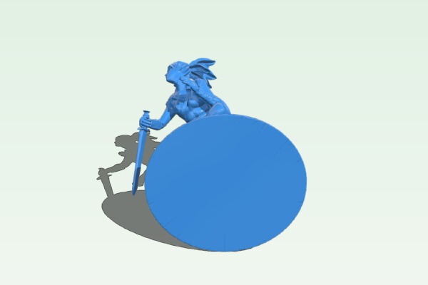 Female Assassin | 3d print model