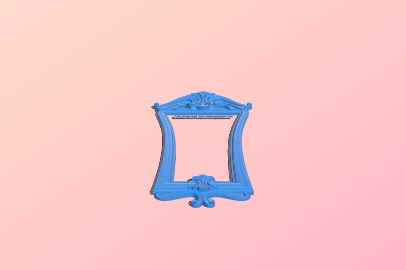 Mirror frame pattern