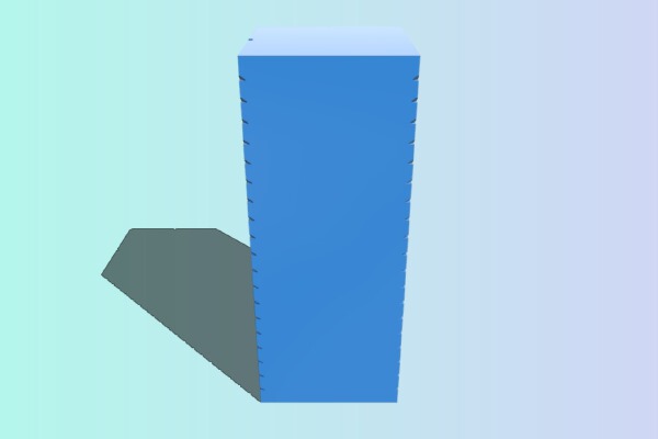 Acceleration Jerk Calibration Tower | 3d print model