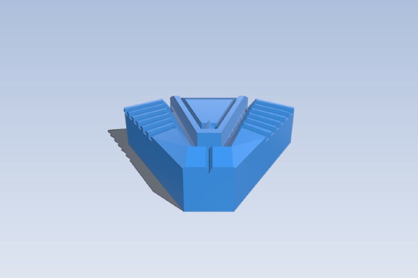 Glowing Stargate Chevron earrings | 3d print model