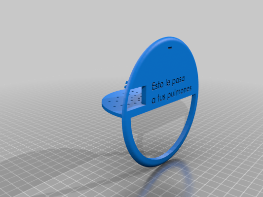 Balon no mas humo | 3d print model