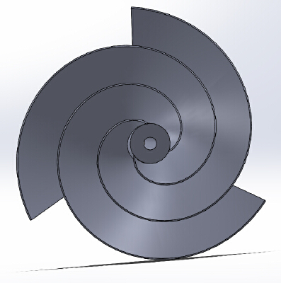 Nautilus windmill mini copy | 3d print model